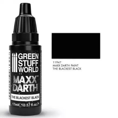 Peinture  la plus noire  Maxx Dark 17ml - Green Stuff World