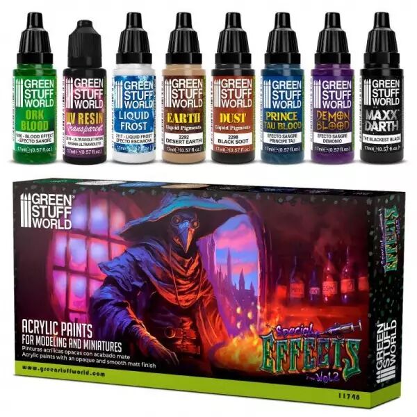 Set Peinture - Effets sp�ciaux Vol. 2 - Green Stuff World