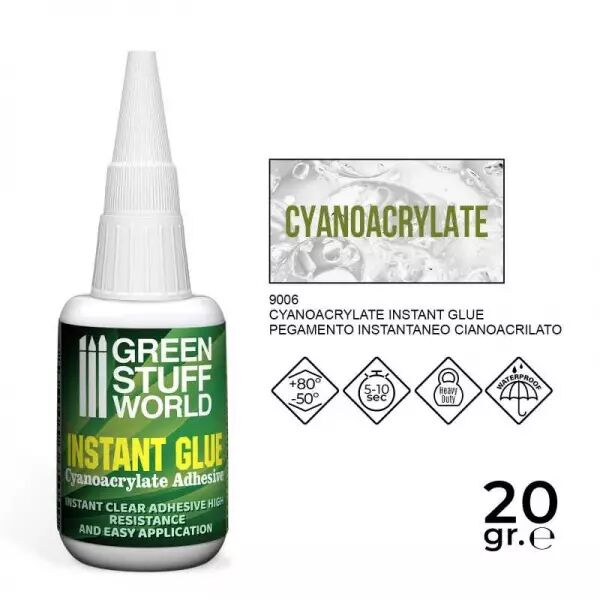 Cyanoacrylate Glue 20gr - Instant Glue - Green Stuff World