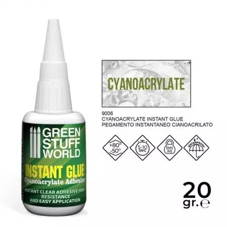 Cyanoacrylate Glue 20gr - Green Stuff World
