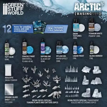 Kit de soclage arctique - Green Stuff World