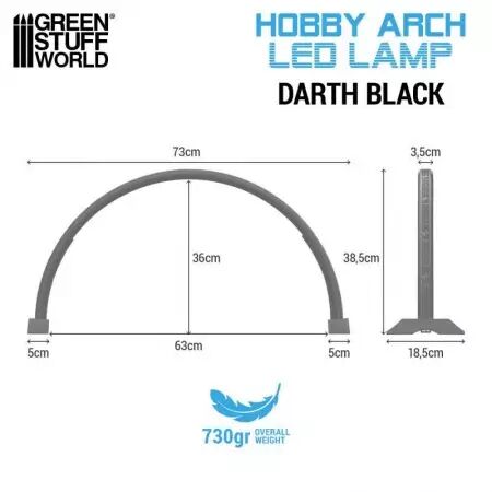 Lampe LED Hobby Arch - Darth Black - Green Stuff World