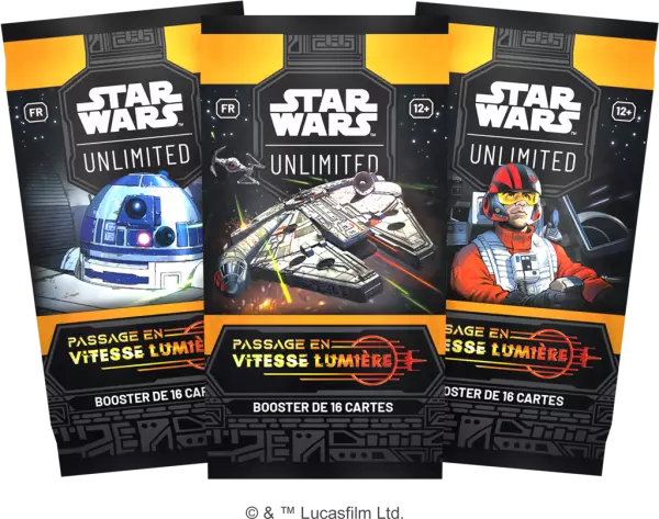 Stars Wars Unlimited - Passage en Vitesse Lumi�re - Booster Fran�ais