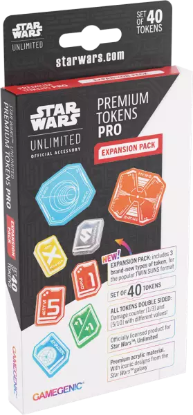Star Wars : Unlimited - Premium Tokens Twin Suns