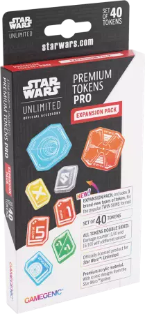 Star Wars : Unlimited - Premium Tokens Twin Suns