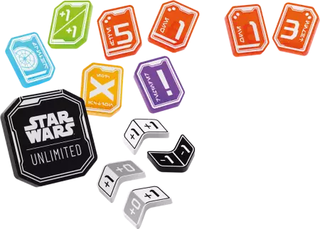 Star Wars : Unlimited - Premium Tokens Twin Suns
