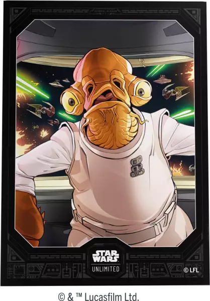 Stars Wars Unlimited - Art Sleeves - Admiral Ackbar