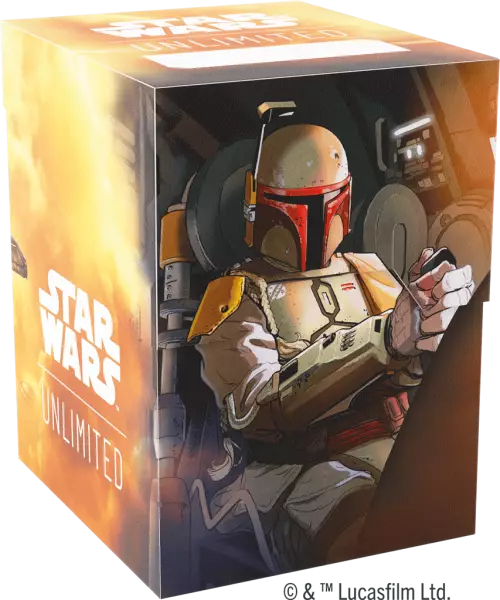 Stars Wars Unlimited - Deck Box Soft Crate - Boba Fett/Fett's Firespray