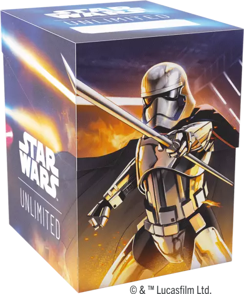 Stars Wars Unlimited - Deck Box Soft Crate - Captain Phasma/Stormtrooper