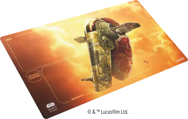Stars Wars Unlimited - Playmat - Game Mat : Fett's Firespray