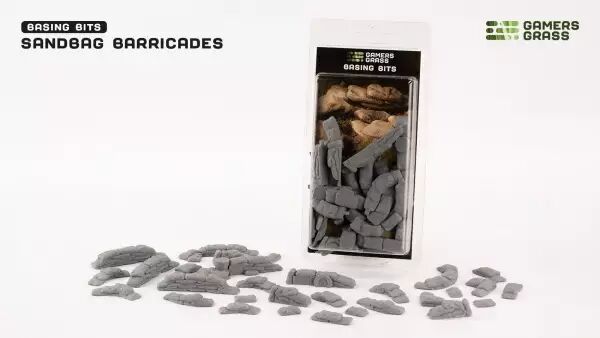 Basing Bits : Sandbag Barricades - Gamers Grass