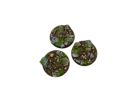 Graveyard Bases : Round 50mm (2) - Micro Art Studio