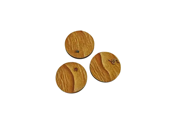 Desert Bases : Round 50mm (2) - Micro Art Studio
