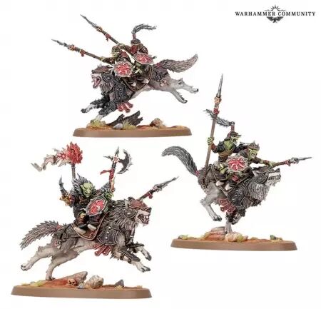Gloomspite Gitz: Cavalerie Grognemeute - Warhammer Age of Sigmar