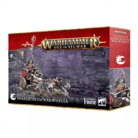Gloomspite Gitz : Grogneboss Sur Rouleguerre - Warhammer Age of Sigmar