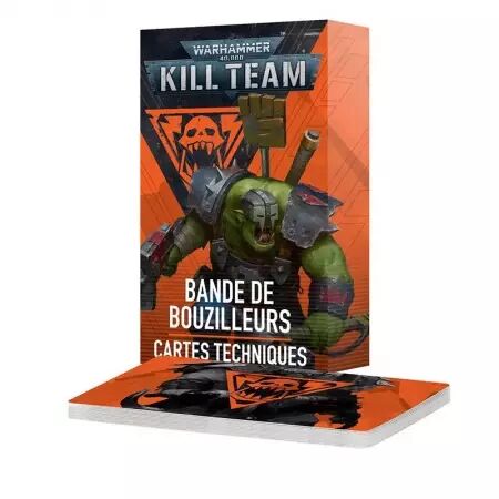 Kill Team : Cartes Techniques Bande De Bouzilleurs (français) - Warhammer 40k