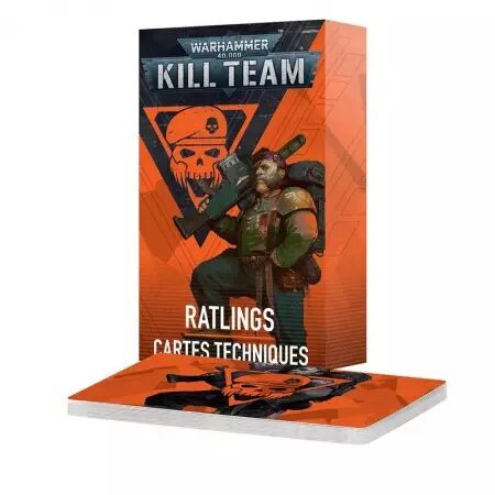 Kill Team : cartes Techniques Ratlings (Francais) - Warhammer 40k