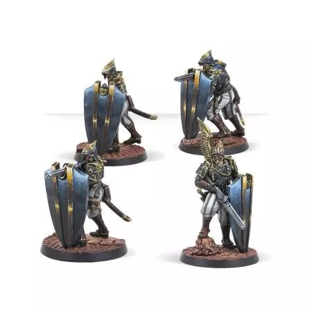 Warcrow - Hegemony : Black Legion Arquebusiers (FR + ENG)