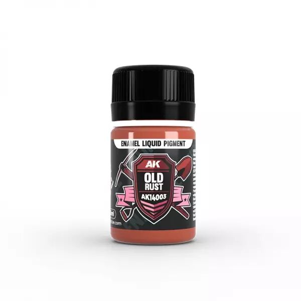 Ak Interactive - Old Rust - Liquid Pigment