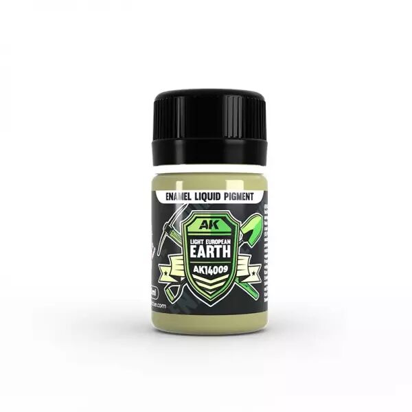 Ak Interactive - Light European Earth - Liquid Pigment