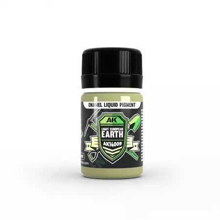 Ak Interactive - Light European Earth - Liquid Pigment
