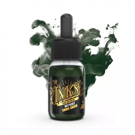 Ak Interactive - The Inks - Camo Green