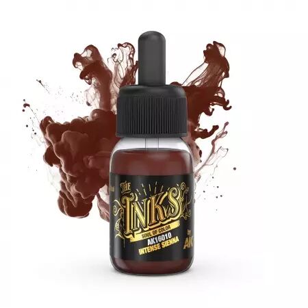 Ak Interactive - The Inks - Intense Sienna