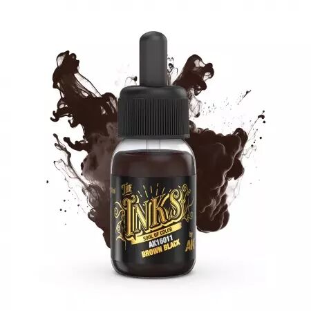 Ak Interactive - The Inks - Brown Black