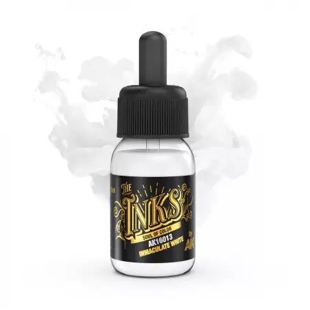 Ak Interactive - The Inks - Inmaculate White