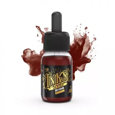 Ak Interactive - The Inks - Crimson
