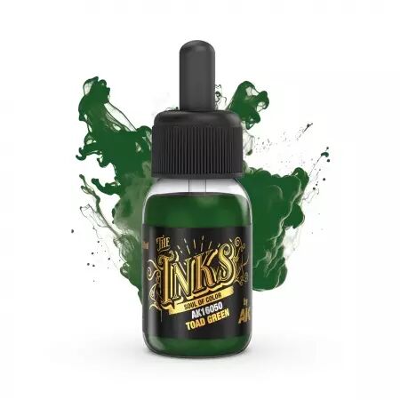 Ak Interactive - The Inks - Toad Green