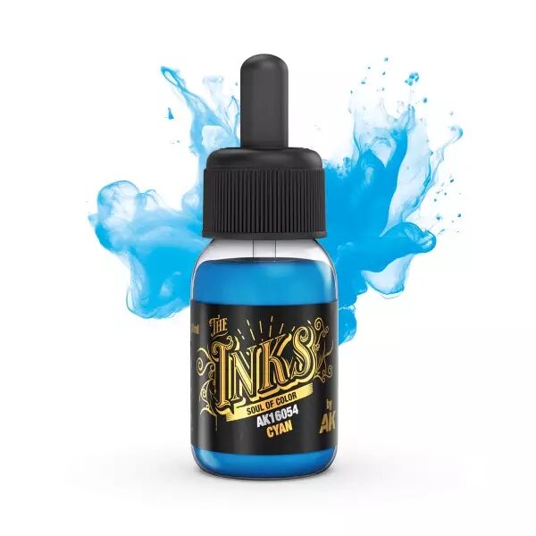 Ak Interactive - The Inks - Cyan