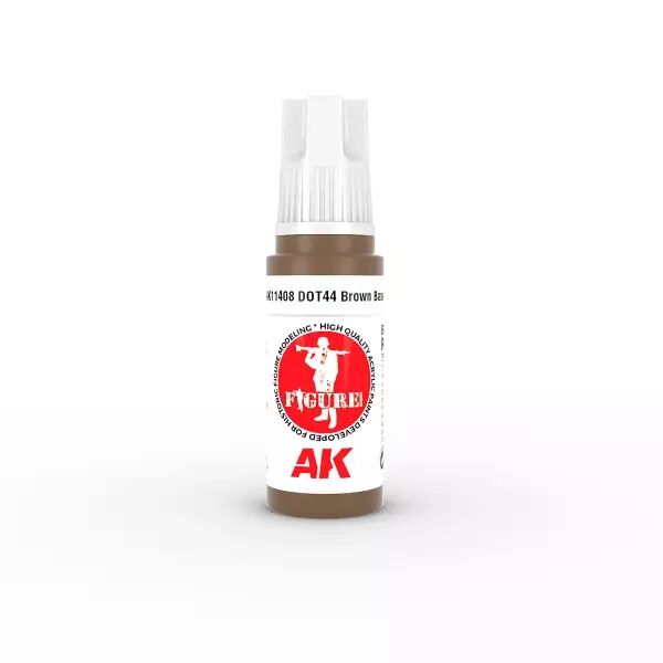 AK Interactive - Acrylics 3GEN Figure Series - Dot44 Brown Base