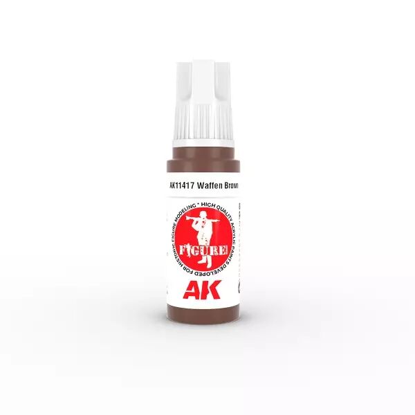 AK Interactive - Acrylics 3GEN Figure Series - Waffen Brown