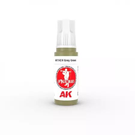 AK Interactive - Acrylics 3GEN Figure Series - Grey Green