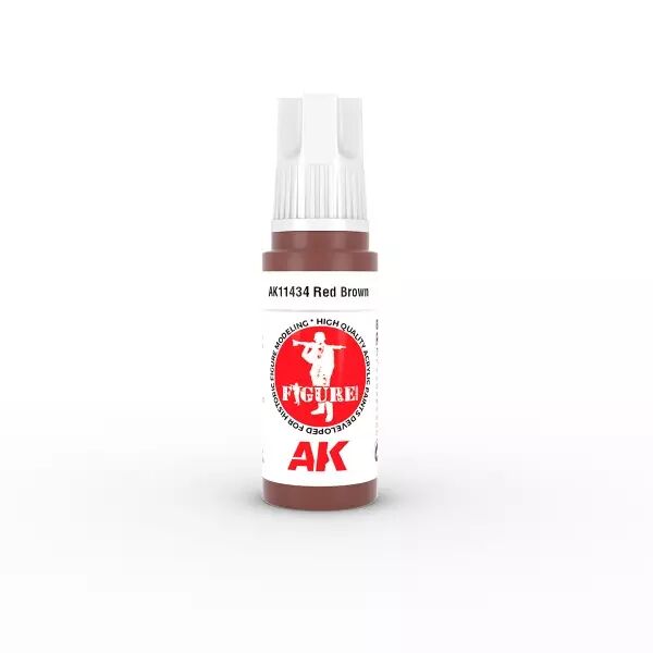 AK Interactive - Acrylics 3GEN Figure Series - Red Brown