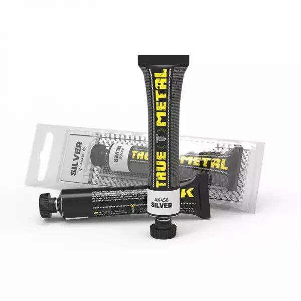 AK Interactive -True Metal Silver