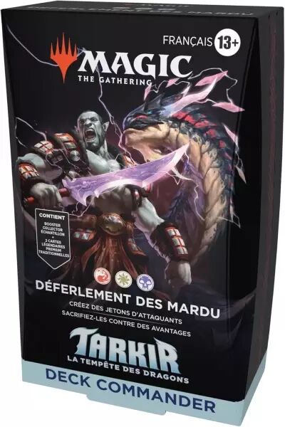 Magic the Gathering : Tarkir Dragon - Deck Commander D�ferlement des Mardu (FR)