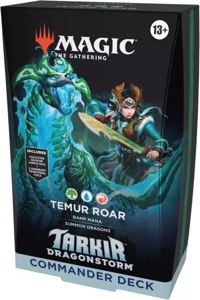 Magic the Gathering : Tarkir Dragon - Commander Deck Temur Roar (english)