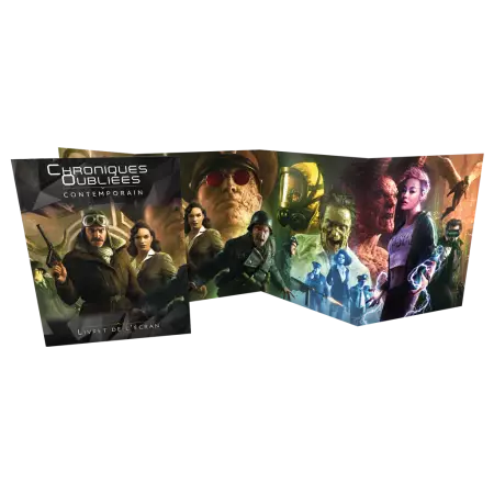 Chroniques Oubliées Contemporain : Ecran du MJ