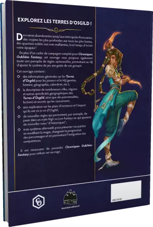 Chroniques Oubliées Fantasy 2: Atlas d'Osgild & règles optionnelles