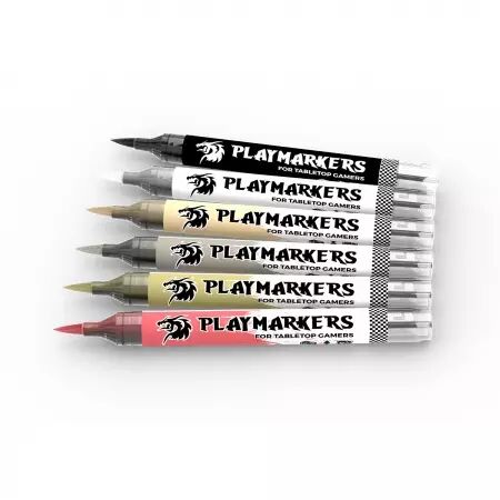 Playmarkers Set : Skeleton and Zombies - 6  Units - Ak Interactive
