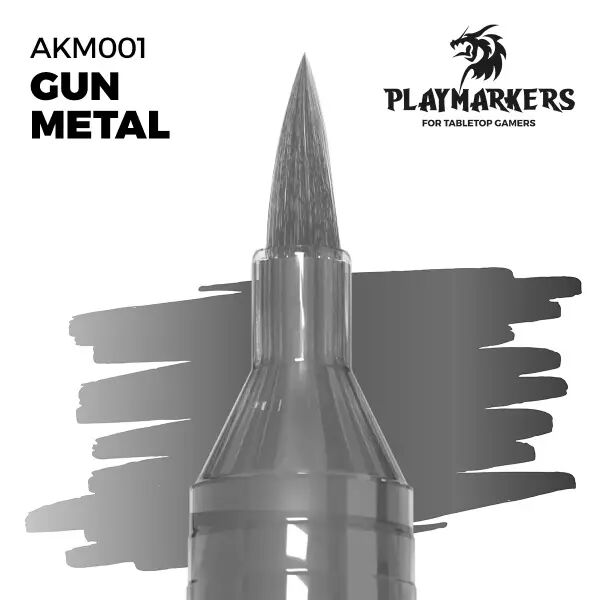 Playmarker : Gun Metal - Ak Interactive