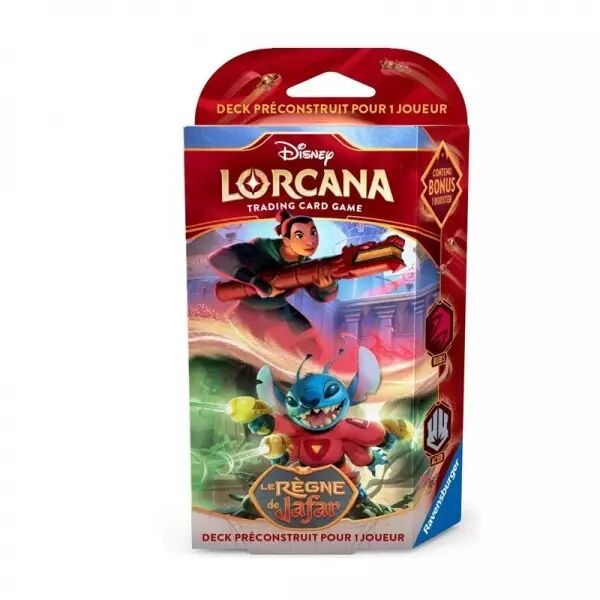 Lorcana - Chapitre 8 : Le R�gne de Jafar - Deck de D�marrage Mulan/Stitch