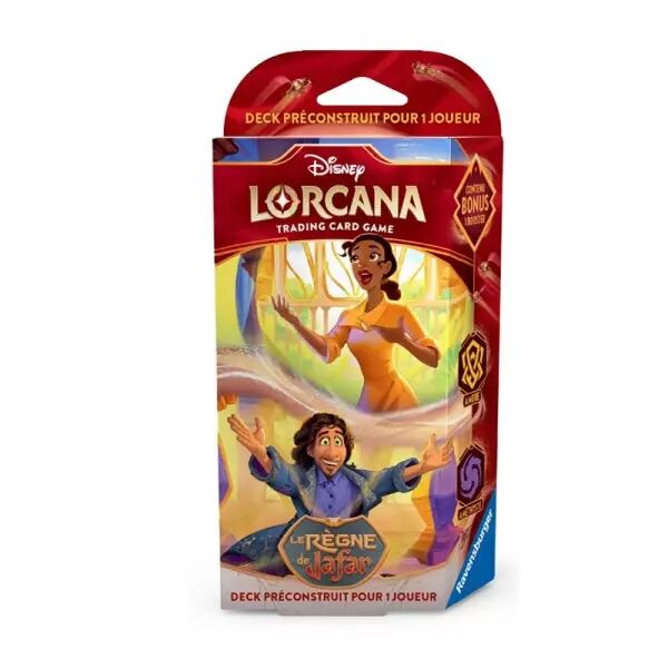 Lorcana - Chapitre 8 : Le R�gne de Jafar  Deck de D�marrage Tiana/Bruno