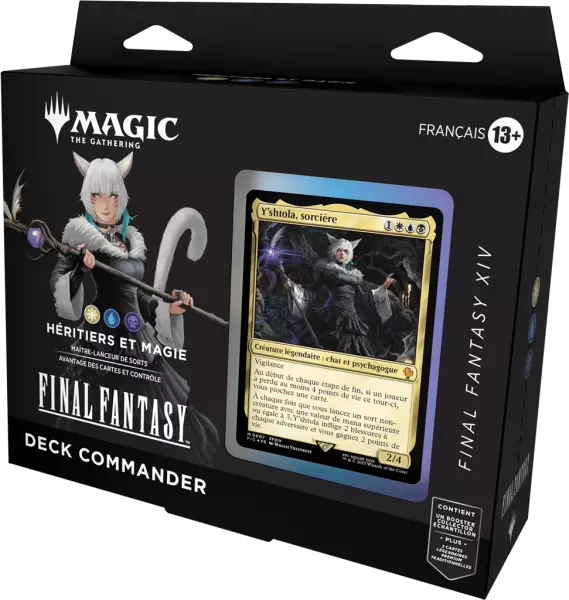 Magic the Gathering (MTG) : Final Fantasy - Deck Commander : H�ritiers et Magie (FR)