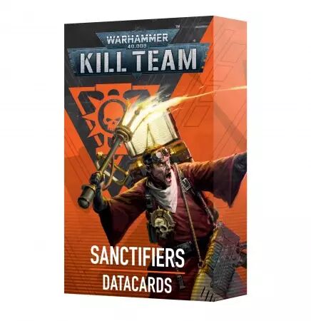 Kill Team: Sanctifiers Datacards (English) - Warhammer 40k - Games Workshop