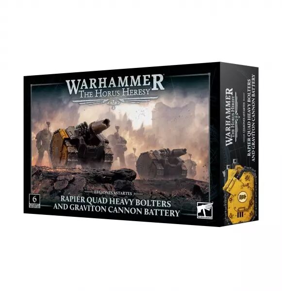 Legiones Astartes: Rapier Quad Heavy Bolters - Warhammer 30k Horus Heresy - Games Workshop