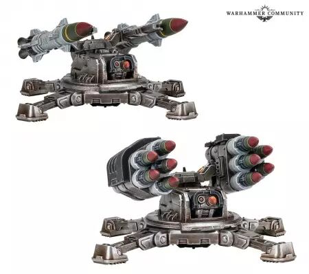Legiones Astartes: Tarantula Missile Battery - Warhammer 30k Horus Heresy - Games Workshop