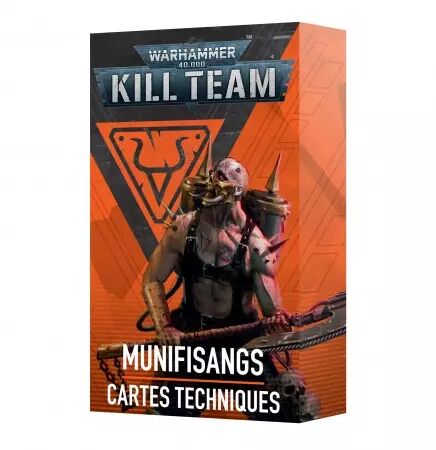 Kill Team : Cartes Techniques Munifisangs (Français) - Warhammer 40k - Games Workshop